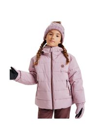 Roxy - Kurtka do sportów zimowych techniczna dla Dziewczynki SNOWYHILL PUFFY. Kolor: różowy. Sezon: zima. Sport: narciarstwo #1