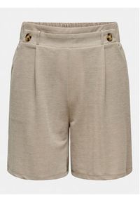 JDY Szorty materiałowe Birdie Geggo 15320995 Beżowy Regular Fit. Kolor: beżowy. Materiał: syntetyk, wiskoza #5