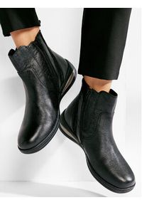 Go Soft Botki WI23-LIPARI-02 Czarny. Kolor: czarny. Materiał: skóra #6