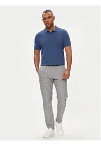 JOOP! Jeans Polo 01Beeke 30042430 Niebieski Modern Fit. Typ kołnierza: polo. Kolor: niebieski. Materiał: bawełna #4