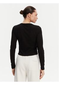 DKNY Sport Bluzka DP4T9979 Czarny Regular Fit. Kolor: czarny. Materiał: bawełna. Styl: sportowy #3