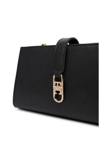 TOMMY HILFIGER - Tommy Hilfiger Torebka Th Libre Chain Crossover AW0AW18614 Czarny. Kolor: czarny. Materiał: skórzane #3