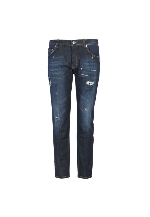 Les Hommes Jeansy "Carrot Fit". Materiał: jeans