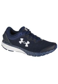 Buty Under Armour Charged Escape 3 Bl M 3024912-400 granatowe. Okazja: na co dzień. Zapięcie: sznurówki. Kolor: niebieski. Materiał: materiał. Szerokość cholewki: normalna. Sport: fitness #4