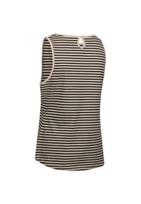 TRESPASS - Vest Top Damski Paski Kelly. Kolor: biały. Wzór: paski