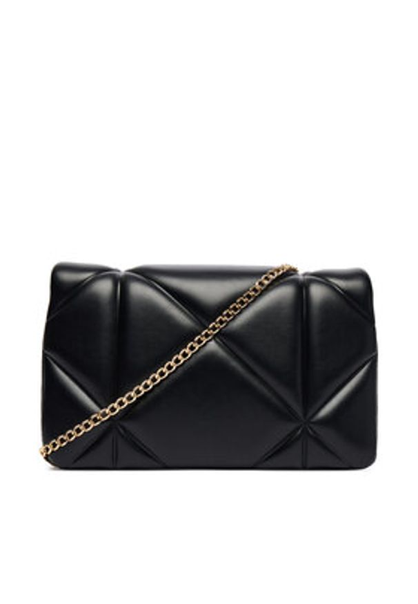 Love Moschino - LOVE MOSCHINO Torebka JC4043PP0OLC0000 Czarny. Kolor: czarny. Materiał: skórzane