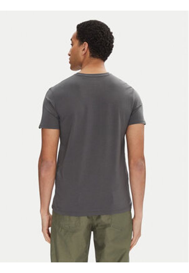 Alpha Industries T-Shirt Basic 118533 Czarny Regular Fit. Kolor: czarny. Materiał: bawełna
