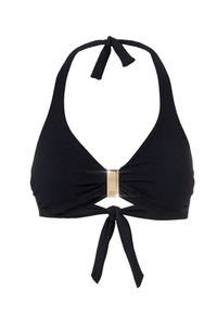 Melissa Odabash - MELISSA ODABASH - Czarny top od bikini Provence. Kolor: czarny. Materiał: materiał, tkanina #4