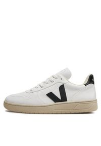 Veja Sneakersy V-10 VX0702901B Biały. Kolor: biały. Materiał: skóra #3