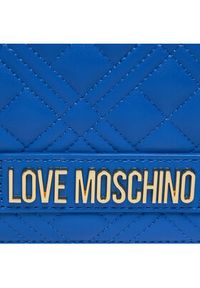 Love Moschino - LOVE MOSCHINO Torebka JC4079PP0ILA0715 Niebieski. Kolor: niebieski. Materiał: skórzane #3