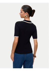 Vero Moda Sweter Manon 10336939 Czarny Slim Fit. Kolor: czarny. Materiał: wiskoza #5
