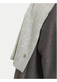 TOMMY HILFIGER - Tommy Hilfiger Szalik Luxe AW0AW16646 Szary. Kolor: szary. Materiał: akryl #6
