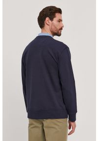 Selected Homme - Bluza bawełniana. Okazja: na co dzień. Kolor: niebieski. Materiał: bawełna. Styl: casual #5