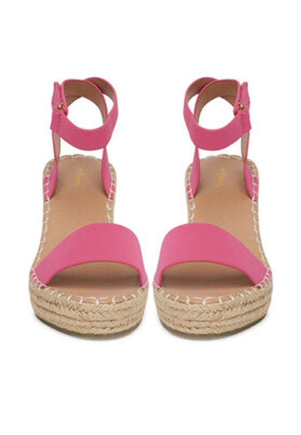 DeeZee Espadryle JSZ2022-06 Różowy. Kolor: różowy. Materiał: materiał