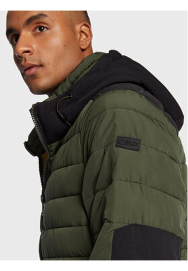CMP Kurtka przejściowa 32K3187 Zielony Regular Fit. Kolor: zielony. Materiał: syntetyk