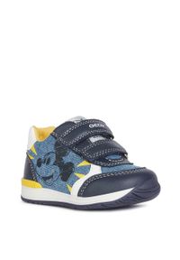 Geox - Buty dziecięce. Nosek buta: okrągły. Zapięcie: rzepy. Kolor: niebieski. Materiał: syntetyk, materiał, skóra ekologiczna, guma. Szerokość cholewki: normalna #3