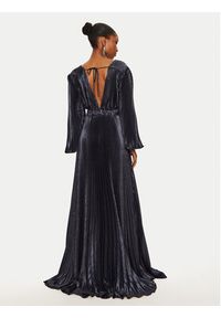 Babylon Sukienka wieczorowa S00813 Granatowy Regular Fit. Kolor: niebieski. Materiał: syntetyk. Styl: wizytowy #5