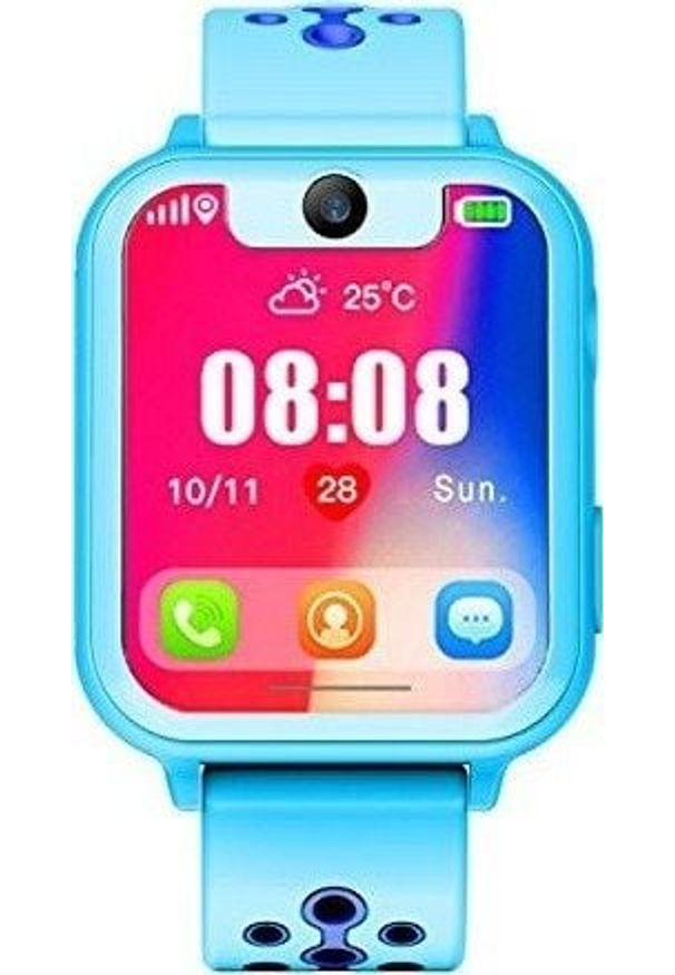Smartwatch GSM City V2 Niebieski (1000000225730). Rodzaj zegarka: smartwatch. Kolor: niebieski