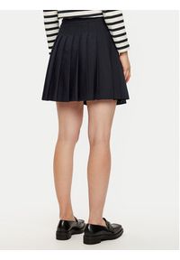 TOMMY HILFIGER - Tommy Hilfiger Spódnica plisowana WW0WW43626 Granatowy Regular Fit. Kolor: niebieski. Materiał: syntetyk, bawełna #4