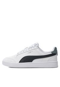 Puma Sneakersy Shuffle 309668-30 Biały. Kolor: biały. Materiał: skóra #4