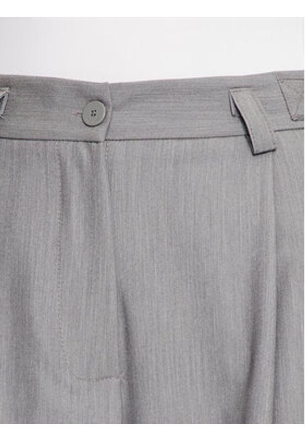 Imperial Spodnie palazzo P5B8IIC Szary Wide Leg. Kolor: szary. Materiał: syntetyk