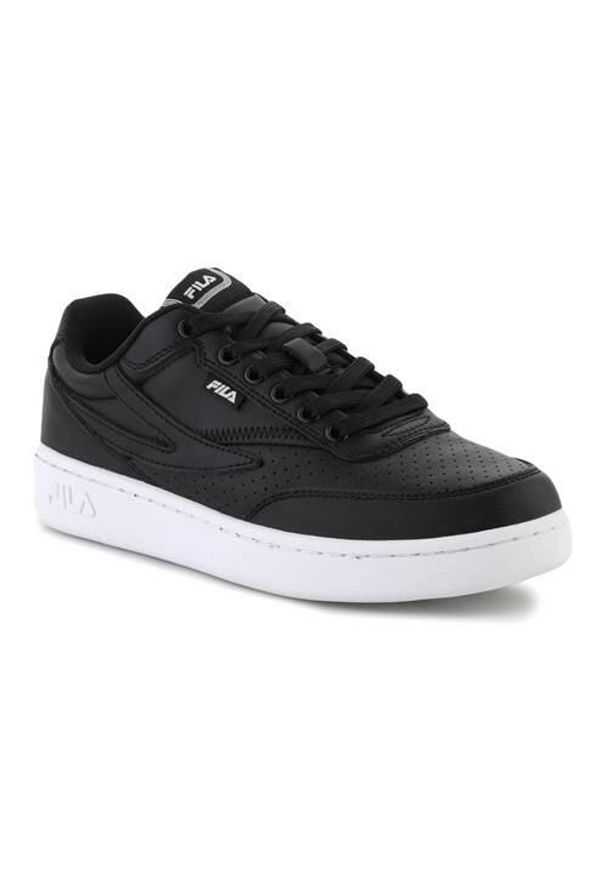 Buty do chodzenia damskie Fila Sevaro. Zapięcie: sznurówki. Kolor: czarny. Materiał: materiał, skóra, tkanina, syntetyk. Szerokość cholewki: normalna. Sport: turystyka piesza