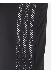 Adidas - adidas Top Pearl Tube KC7860 Czarny Slim Fit. Kolor: czarny. Materiał: syntetyk #4