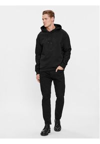 Calvin Klein Bluza K10K111810 Czarny Regular Fit. Kolor: czarny. Materiał: bawełna