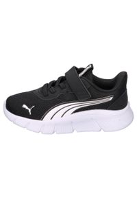 Puma - Buty na co dzień dziecięce PUMA FLEXFOCUS na rzepy. Okazja: na co dzień. Zapięcie: rzepy. Kolor: czarny, biały, wielokolorowy. Sport: bieganie