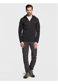 Jack Wolfskin Bluza Baiselberg 1710541 Czarny Regular Fit. Kolor: czarny. Materiał: syntetyk #5