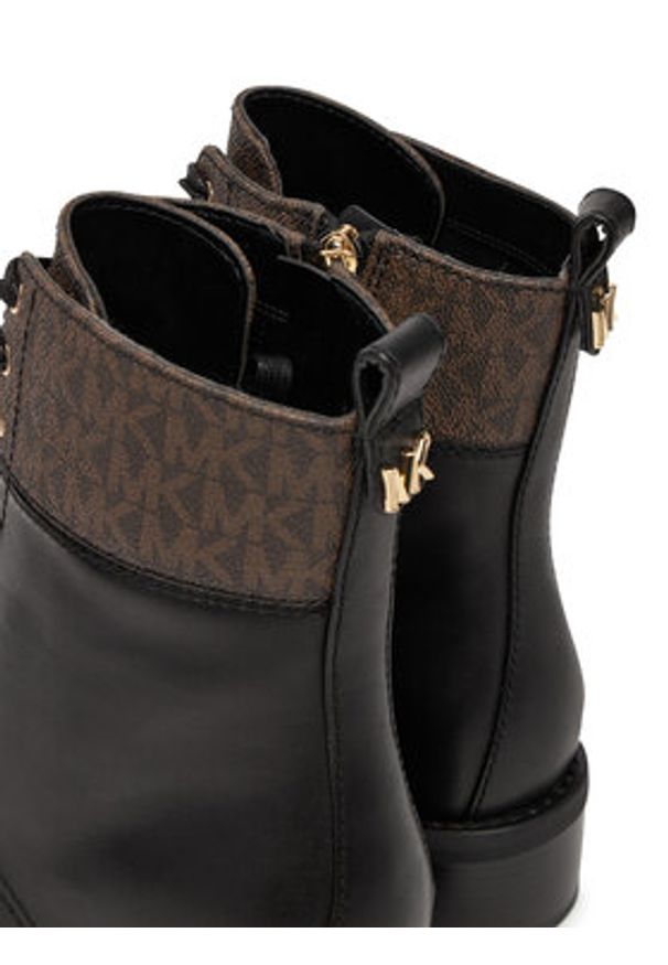 MICHAEL Michael Kors Trzewiki Lyle 40F5LYFB8L Czarny. Kolor: czarny. Materiał: skóra