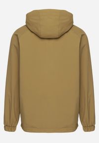 Born2be - Jasnozielona Kurtka Wiatrówka Pikowana z Ociepleniem i Odpinanym Kapturem Bralinae. Okazja: na co dzień. Kolor: zielony. Styl: casual #5