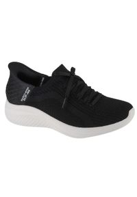 skechers - Tenisówki Skechers Model Slip-ins: Ultra Flex 3.0 Tonal Stretc Kolor Czarny. Kolor: czarny. Materiał: tkanina. Model: Skechers Sport. Sport: turystyka piesza