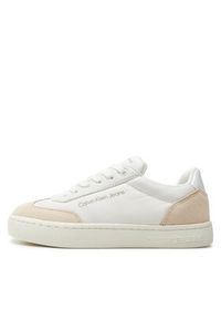 Calvin Klein Jeans Sneakersy Classic Cupsole Low Mix Indc YW0YW01389 Biały. Kolor: biały #4