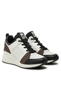MICHAEL Michael Kors Sneakersy 43F4GEFS1D Brązowy. Kolor: brązowy. Materiał: skóra #4