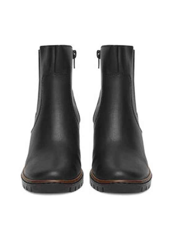 Rieker Botki CEO-Y2577-00 Czarny. Kolor: czarny. Materiał: skóra