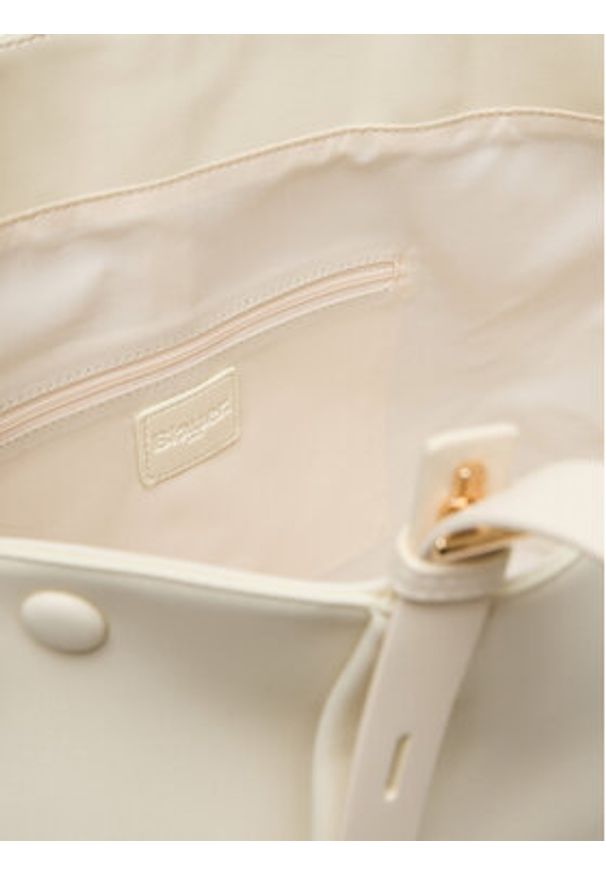 Blauer Torebka F5PENCE01/LAN Biały. Kolor: biały. Materiał: skórzane