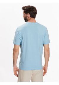 Champion T-Shirt 218496 Błękitny Regular Fit. Kolor: niebieski. Materiał: bawełna