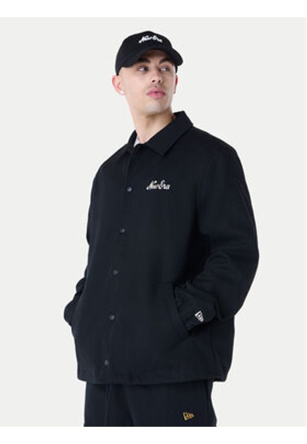 New Era Kurtka przejściowa 60596266 Czarny Regular Fit. Kolor: czarny. Materiał: bawełna