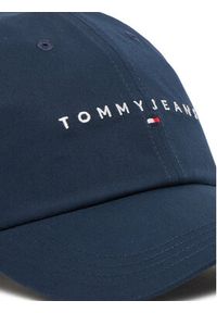 Tommy Jeans Czapka z daszkiem Logo 6 Panel Cap AW0AW16868 Granatowy. Kolor: niebieski. Materiał: bawełna, materiał #3