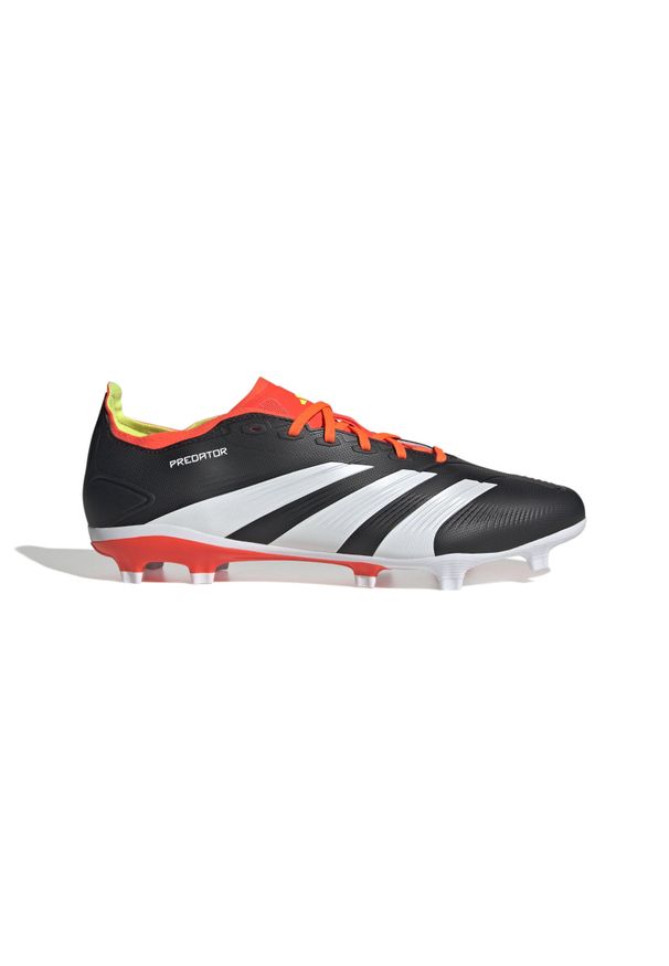 Adidas - Buty Predator League FG Football. Kolor: biały, czarny, czerwony, wielokolorowy. Materiał: tkanina, syntetyk, tworzywo sztuczne, materiał. Sport: piłka nożna