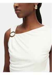 Marciano Guess Top G6GP02 K3068 Kremowy Slim Fit. Kolor: kremowy. Materiał: wiskoza #4