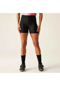 DARE 2B - Cykliczne kolarstwo damskie w krótkich spodenkach. Kolor: czarny. Materiał: tkanina. Długość: krótkie. Wzór: gładki. Sport: kolarstwo #1