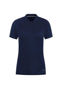 Damska koszulka polo Jako Pro Casual. Typ kołnierza: polo. Kolor: niebieski. Materiał: materiał. Sport: piłka nożna #1
