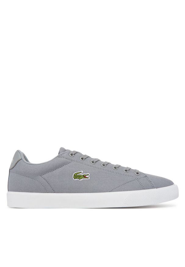 Lacoste Tenisówki La Piquee 2.0 7-49CMA0005 Szary. Kolor: szary. Materiał: materiał