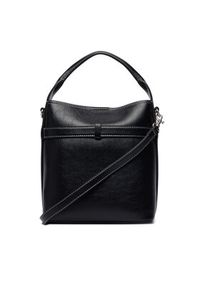 Calvin Klein Torebka Buckle Mini Bucket Crossbody LV04F3550G Czarny. Kolor: czarny. Materiał: skórzane #3