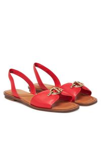Aldo Sandały Goassi 13966651 Koralowy. Kolor: pomarańczowy. Materiał: skóra #4