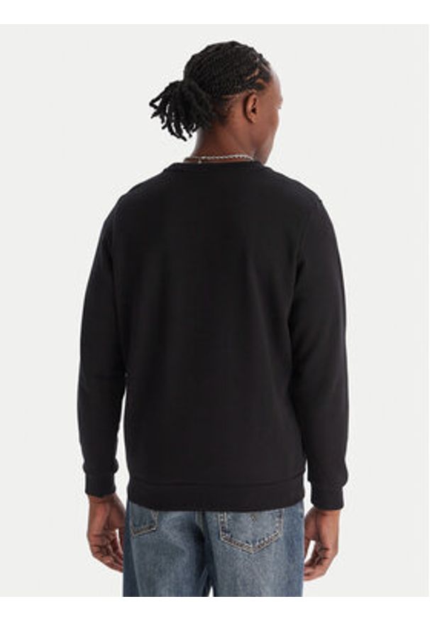 Kappa Bluza Authentic Nymphe 321Y1MW Czarny Comfort Fit. Kolor: czarny. Materiał: bawełna