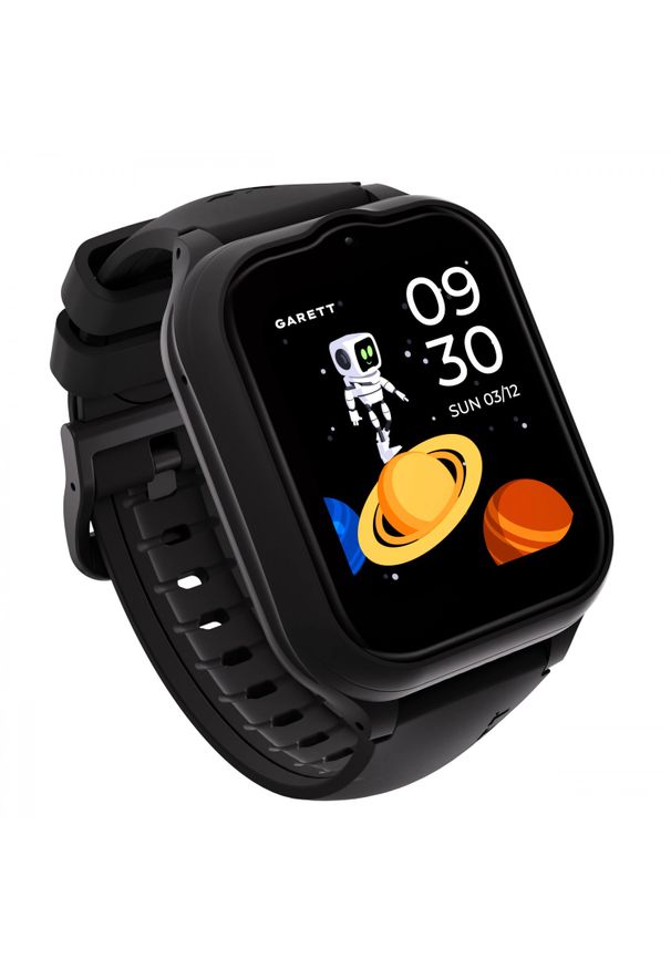 GARETT - Garett Kids eSim 4G Czarny. Kolor: czarny