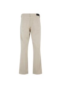 Urban Classics - Spodnie Męskie Twill 5 Kieszeni. Kolor: biały. Długość: długie